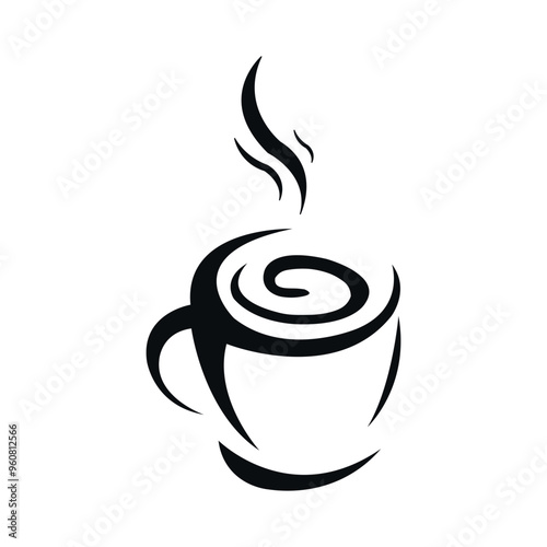 Cup-Coffe Icon, symbol, and vector, Can be used for web, print, and mobile