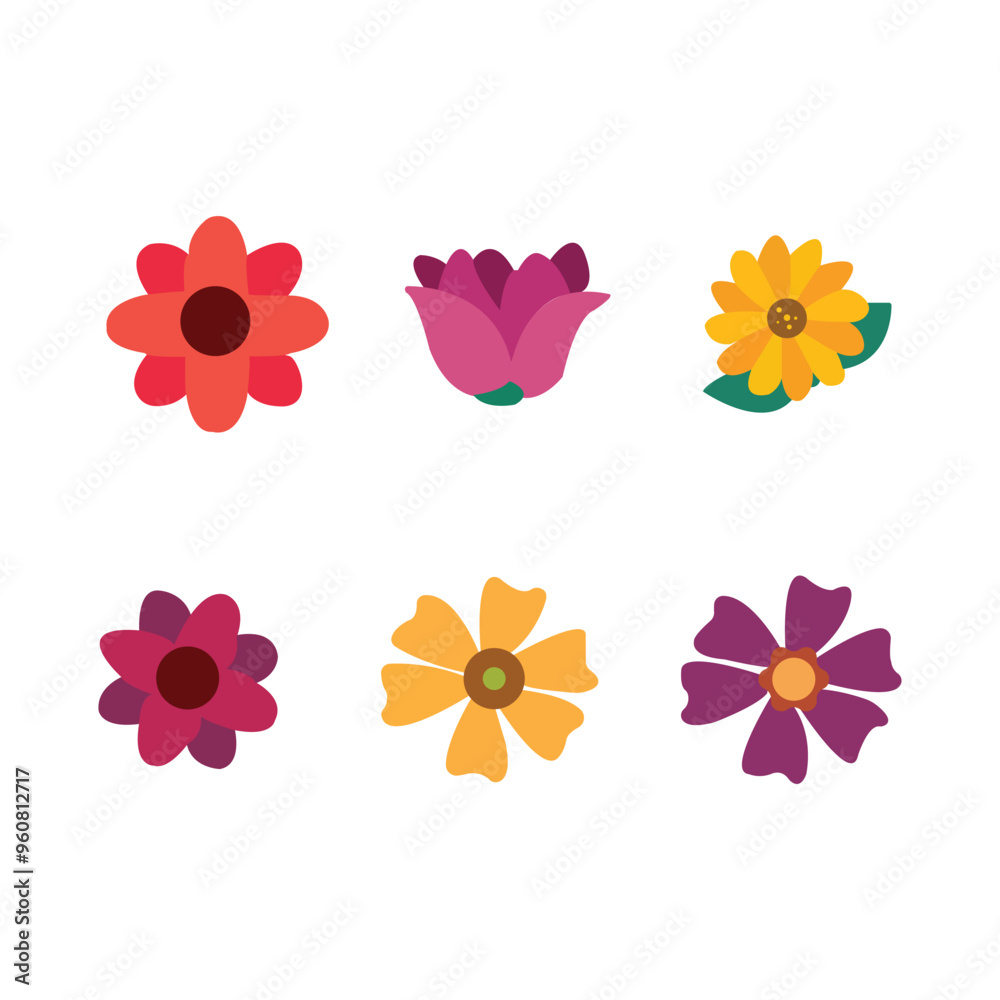 Flowers Vector symbols, and vectors, Can be used for web, print, and mobile Flowers Vector symbols, and vectors, Can be used for web, print, and mobile