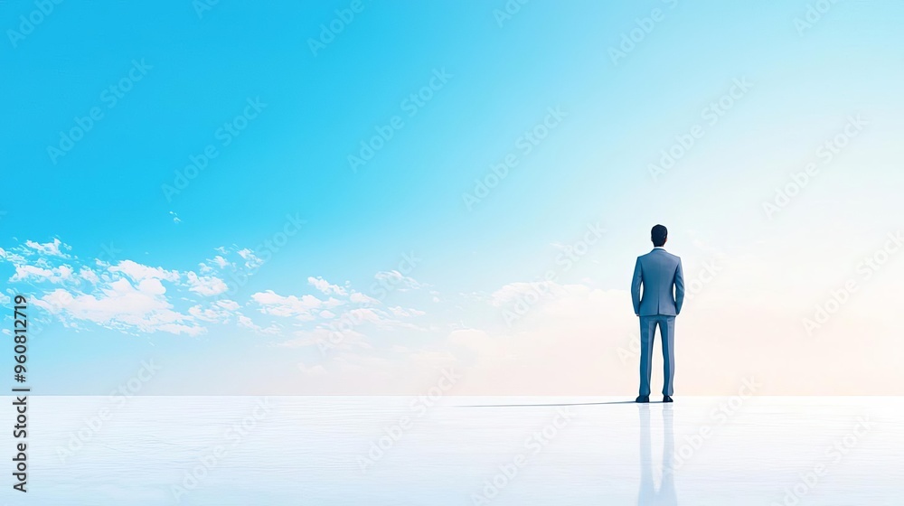 A silhouette of a professional gazing at a distant horizon from a high vantage point, symbolizing the pursuit of future aspirations and the potential for advancement A silhouette of a professional gazing at a distant horizon from a high vantage point, symbolizing the pursuit of future aspirations and the potential for advancement