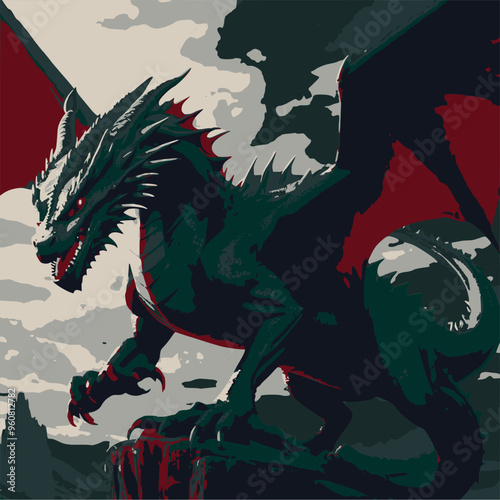 Dragon vector