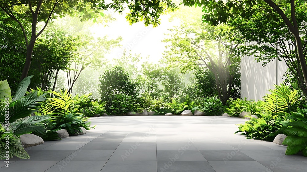 Green Greenery Garden Patio Tiles Concrete Nature Green Greenery Garden Patio Tiles Concrete Nature
