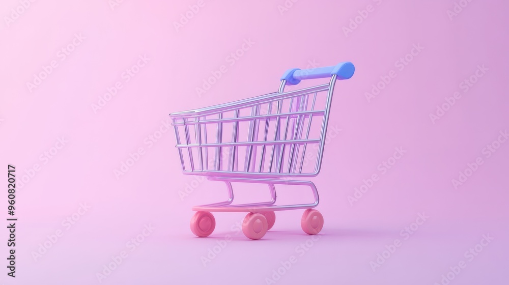 Minimalistic illustration of shopping cart, discount banner, coupon code, cute and comical animated sequence Minimalistic illustration of shopping cart, discount banner, coupon code, cute and comical animated sequence