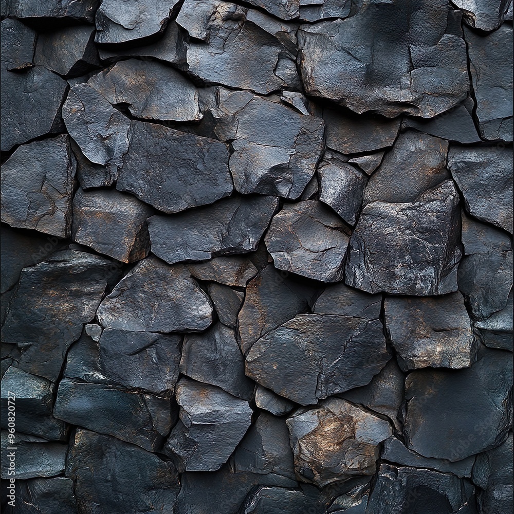 Charcoal black stone texture wallpaper with a sleek modern look background Charcoal black stone texture wallpaper with a sleek modern look background