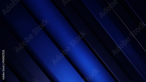 Abstract diagonal striped blue background