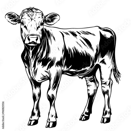 Cow Vector