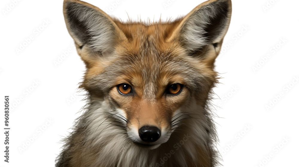 Obraz premium A Close-up of a Jackal - PNG