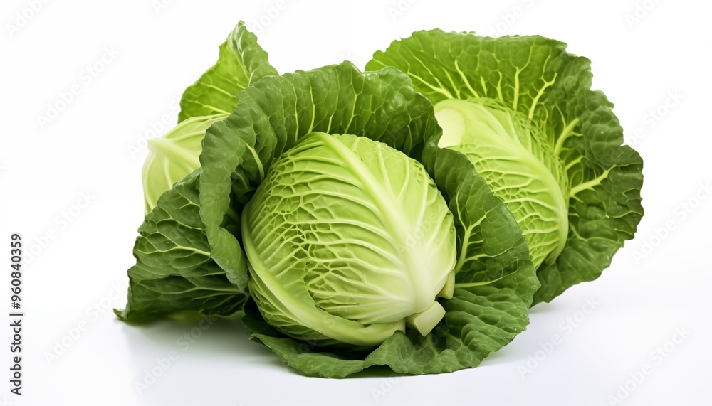 Obraz premium cabbage isolated on white