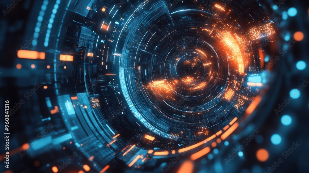 Abstract technology background Abstract technology background