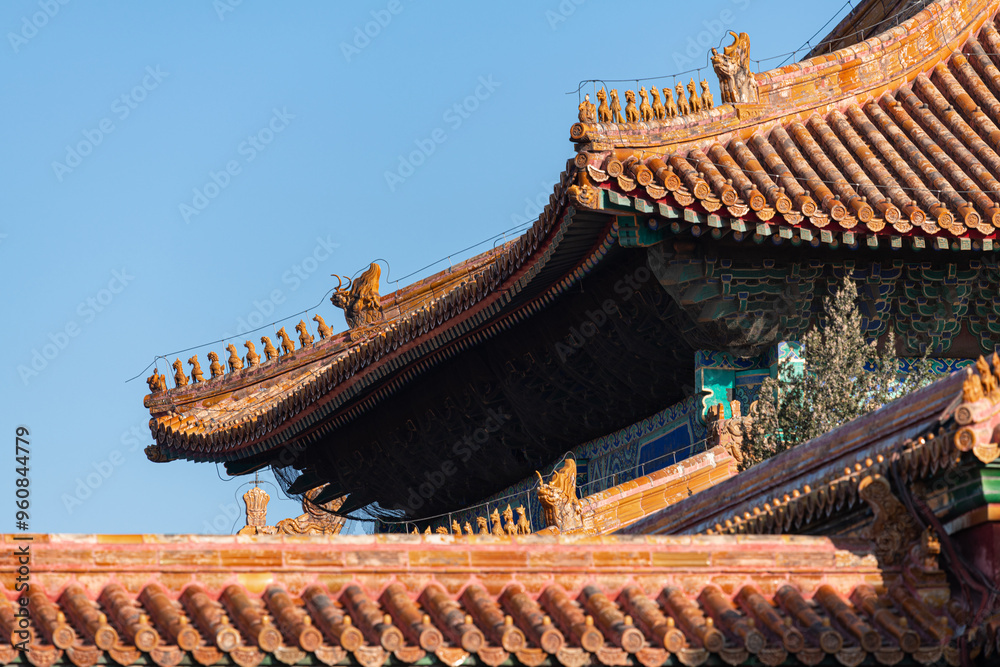 China Beijing Palace Museum Ancient Architecture Landscape China Beijing Palace Museum Ancient Architecture Landscape
