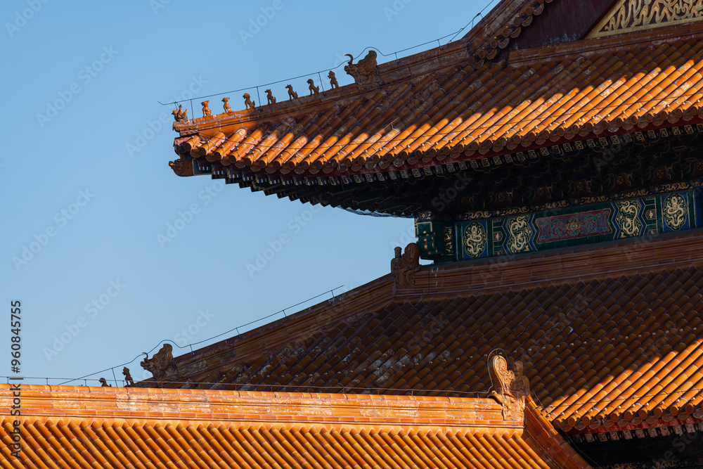China Beijing Palace Museum Ancient Architecture Landscape China Beijing Palace Museum Ancient Architecture Landscape