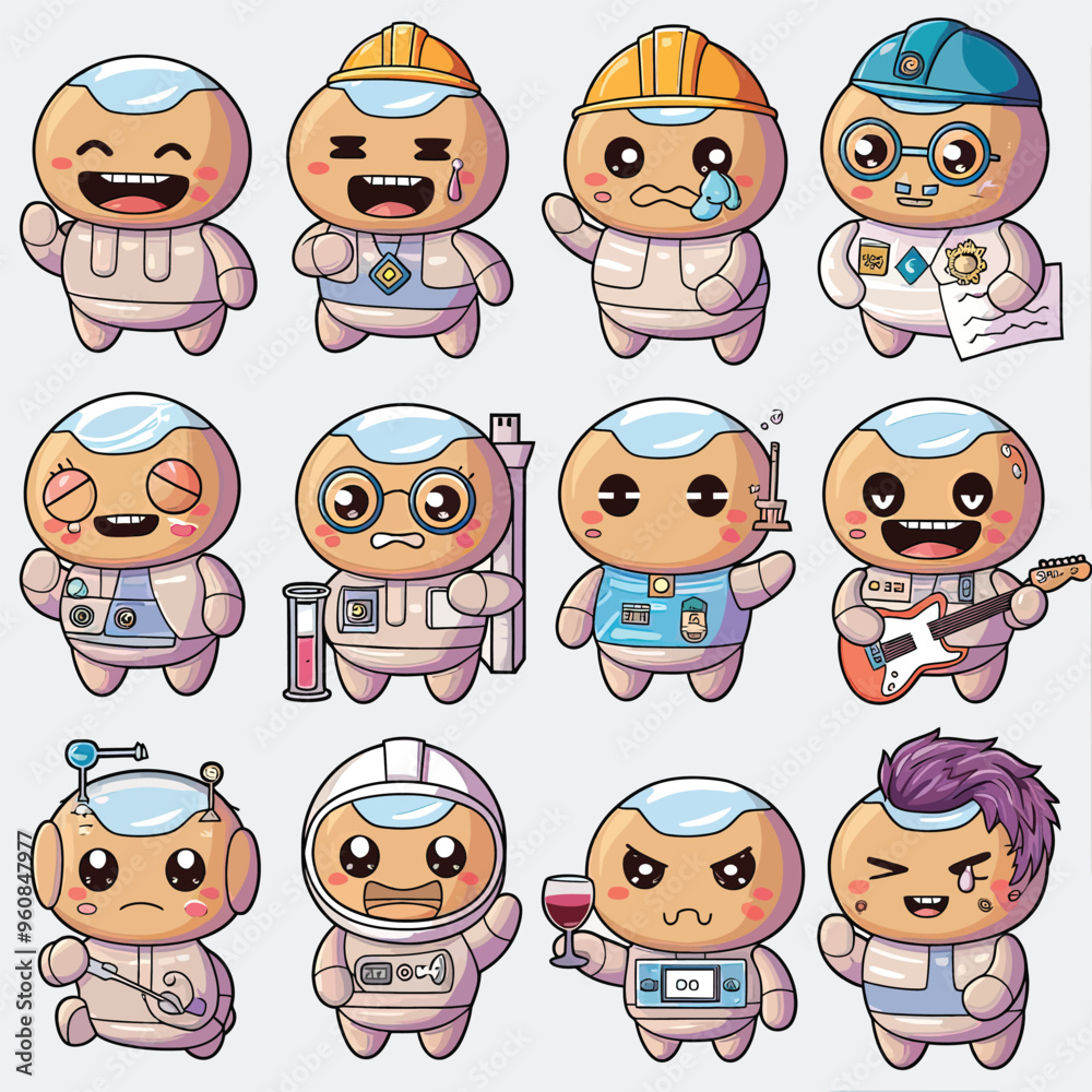 2d vector illustration emoji emote for social media icon for fruits and animals cute character 2d vector illustration emoji emote for social media icon for fruits and animals cute character