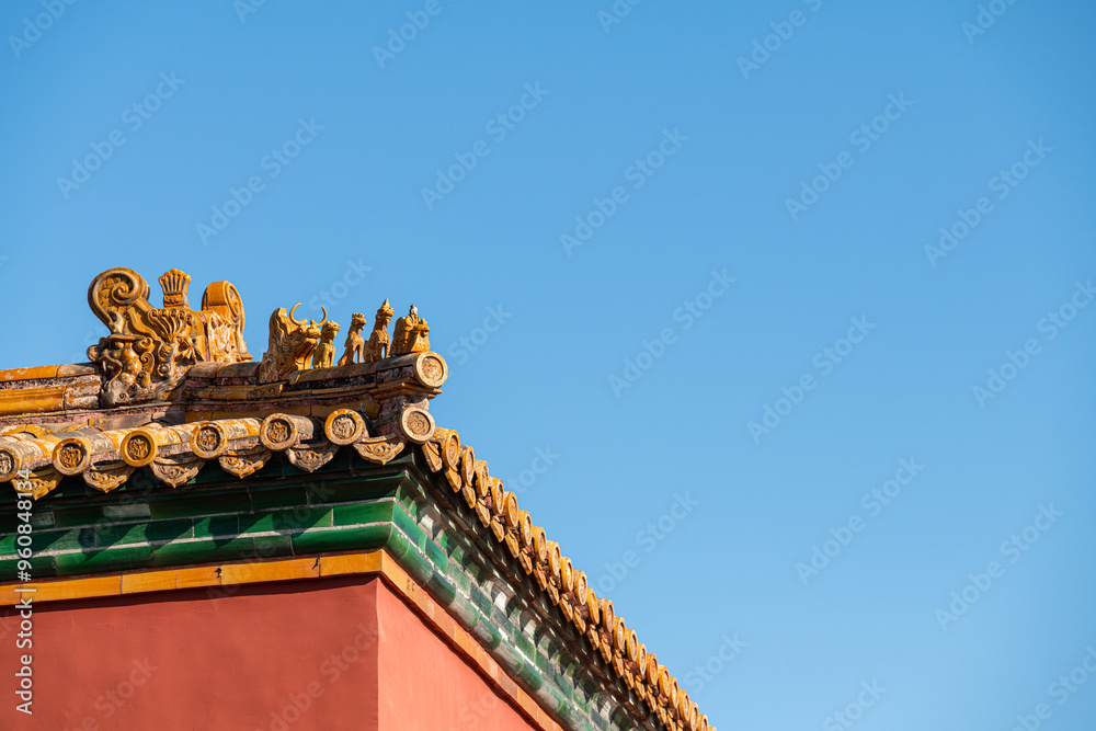 China Beijing Palace Museum Ancient Architecture Landscape China Beijing Palace Museum Ancient Architecture Landscape