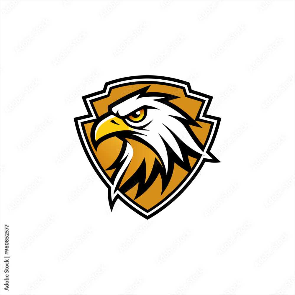 Fototapeta premium Majestic Eagle Logo Designs for Premium Brands Luxury and Powerful Brand Identity 