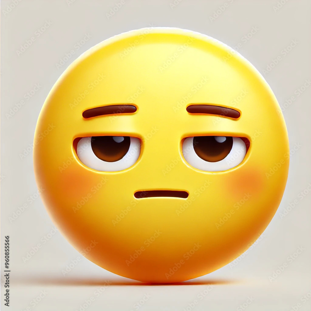 Fototapeta premium Face with Raised Eyebrow6460