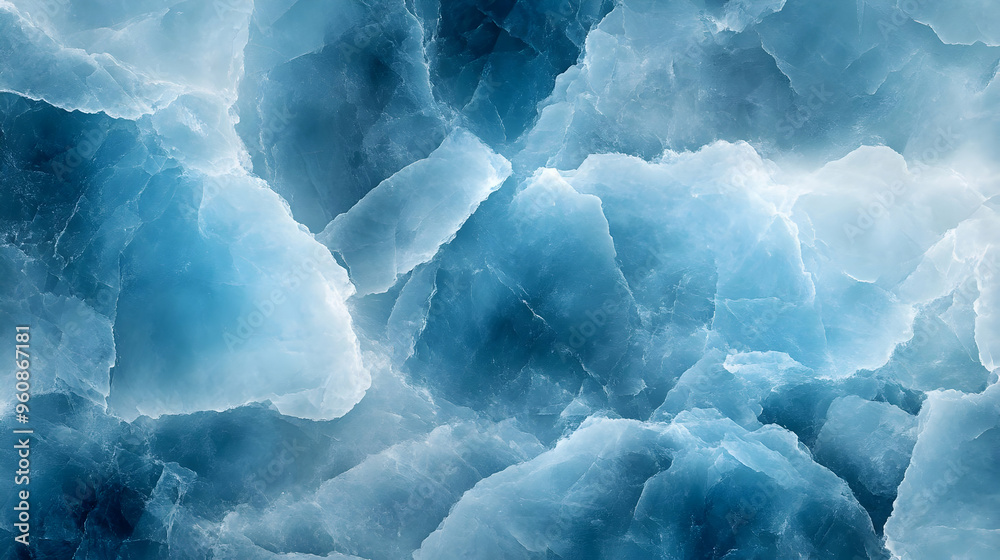 Abstract Blue Ice Marble Texture Background Abstract Blue Ice Marble Texture Background