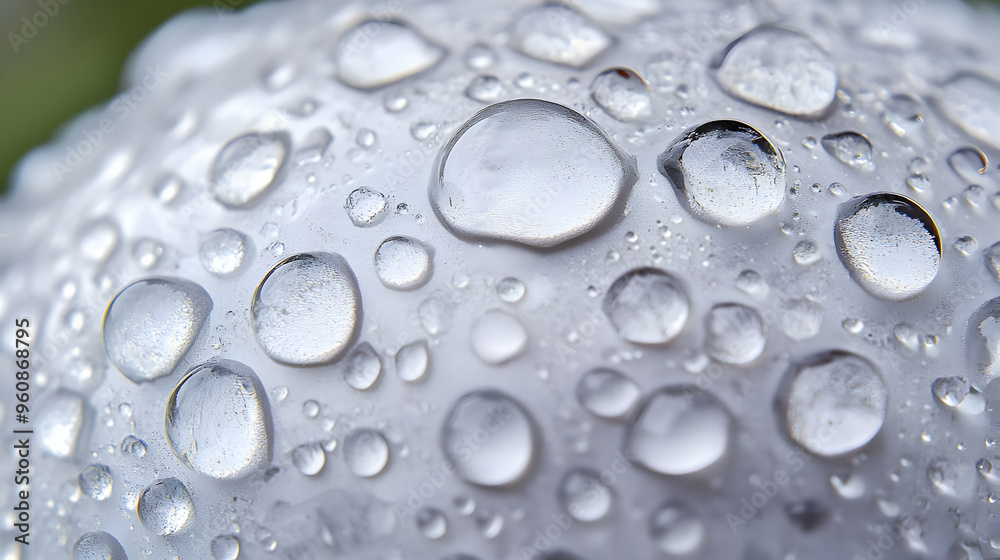 Water Droplets on White Surface Macro Photography Water Droplets on White Surface Macro Photography