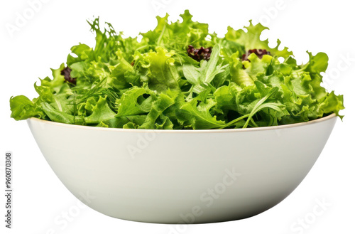 PNG Bowl vegetable lettuce salad transparent background photo