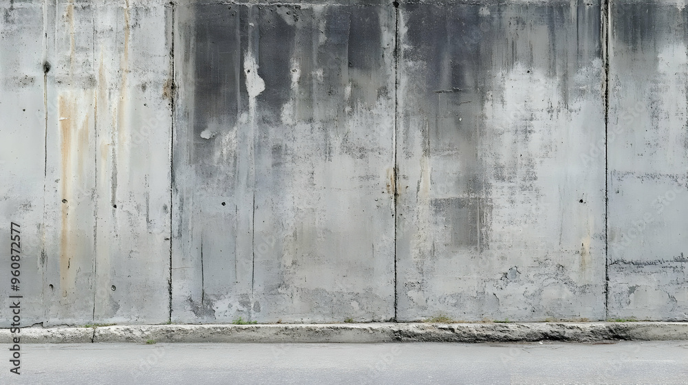 Concrete Wall Sidewalk Urban Texture Grunge Background