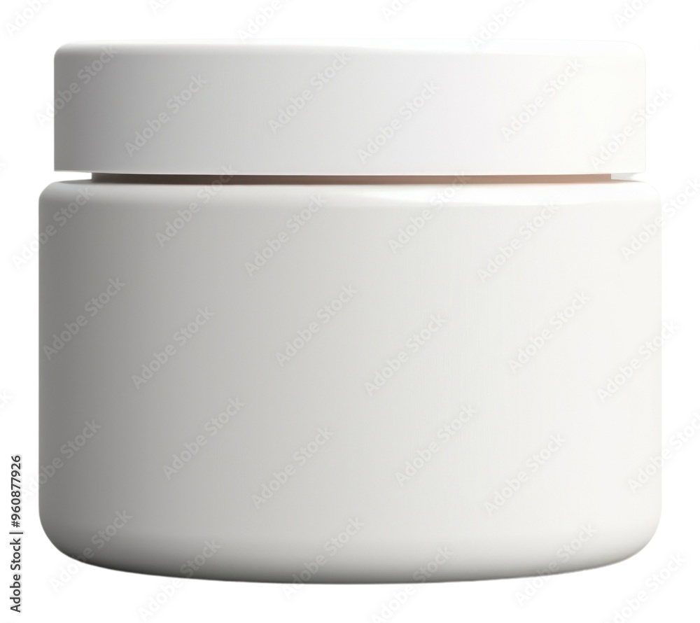 PNG Cosmetic jar mockup white background simplicity container. PNG Cosmetic jar mockup white background simplicity container.