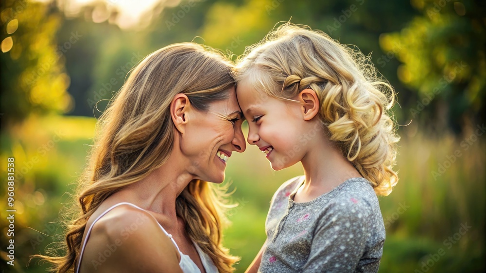 authentic raw moment mother daughter tender smiles authentic raw moment mother daughter tender smiles
