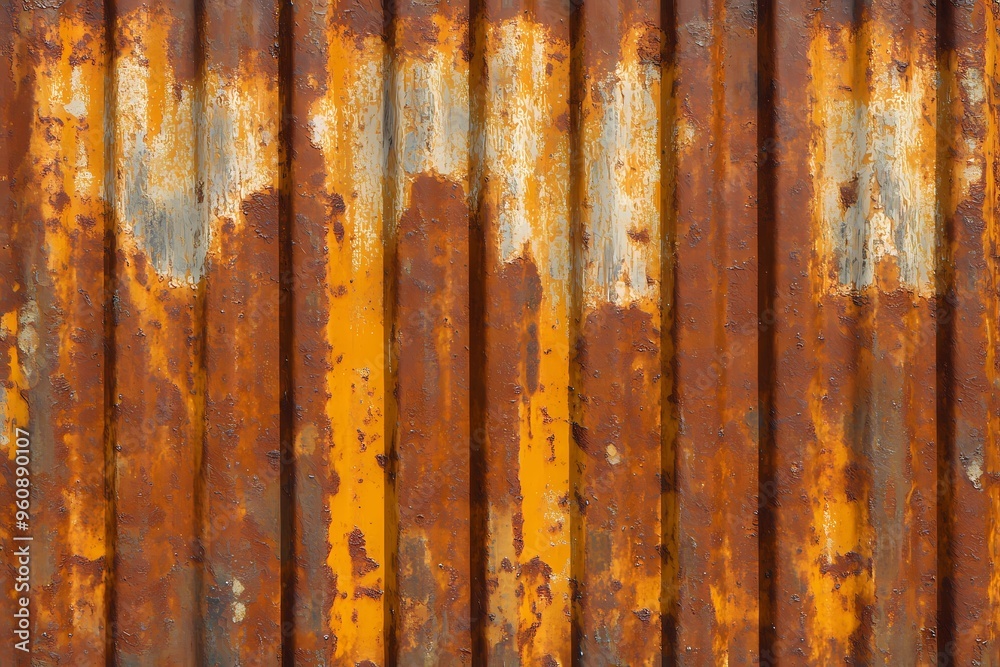 Rusty metal texture background, perfect for industrial and vintage designs.
