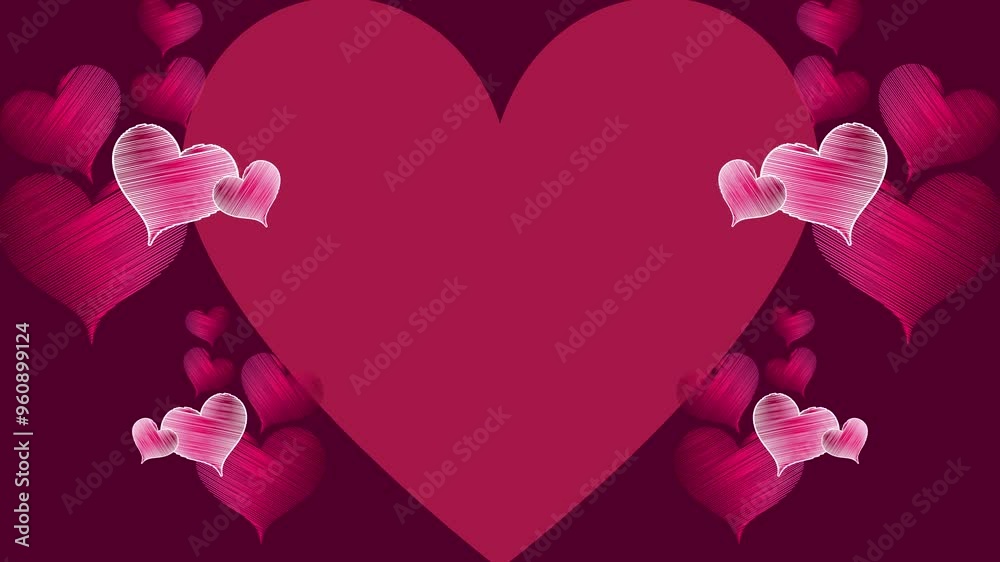 background with heart