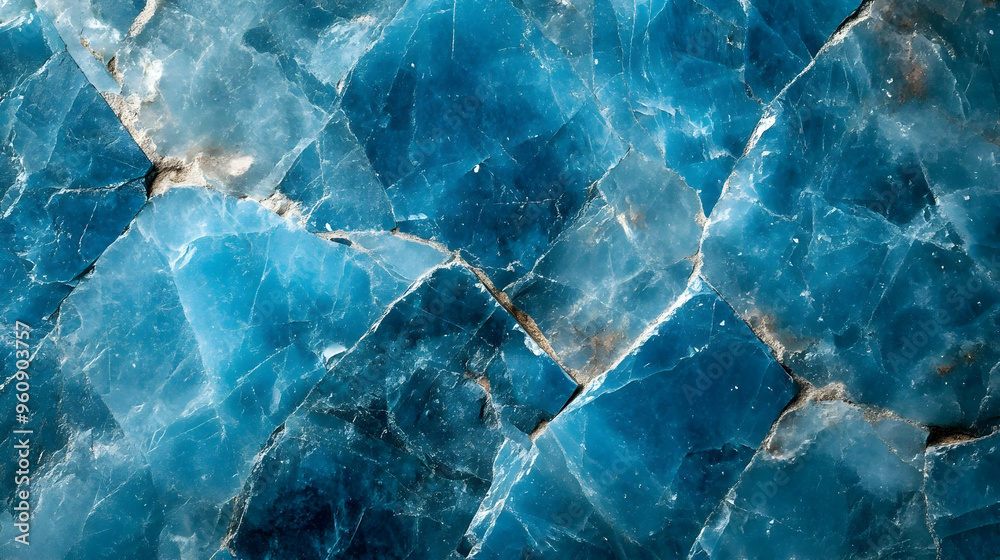 Blue Crystal Stone Texture Background Blue Crystal Stone Texture Background