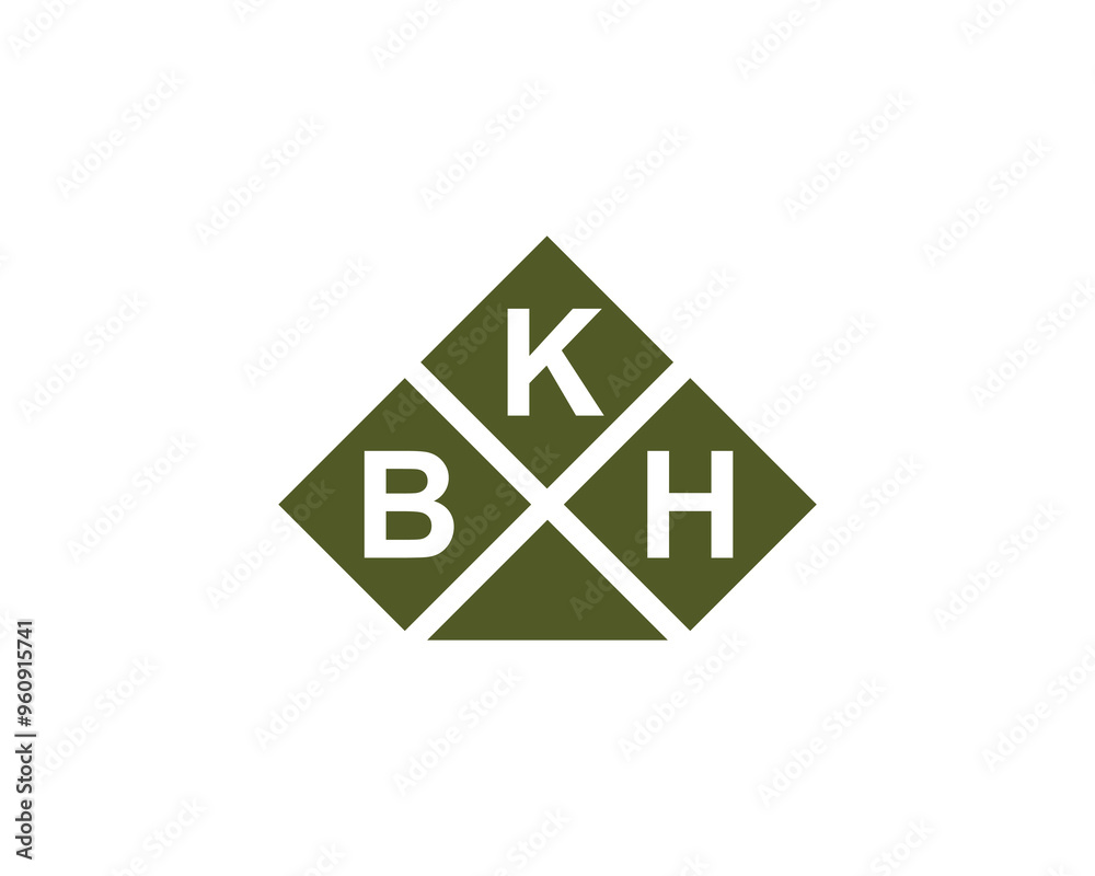 BKH logo design vector template. BKH BKH logo design vector template. BKH