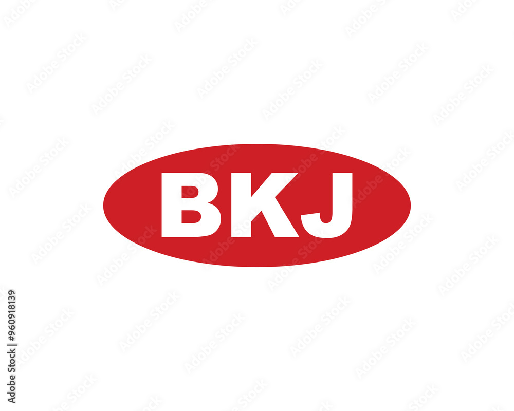 BKJ logo design vector template. BKJ BKJ logo design vector template. BKJ