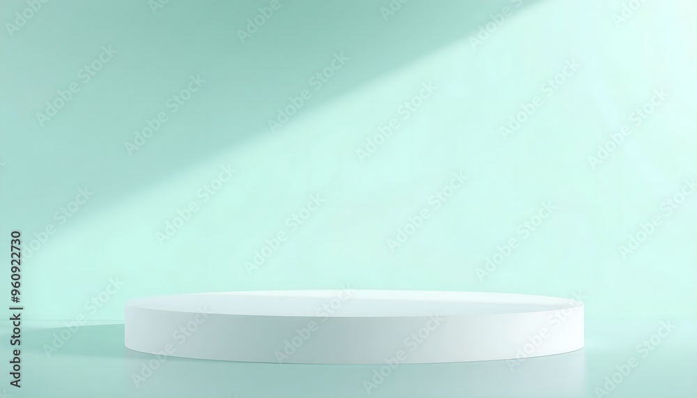 Pastel white podium pedestal with matte color background. Style-50 Pastel white podium pedestal with matte color background. Style-50