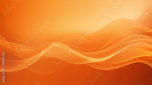 abstract orange wave background