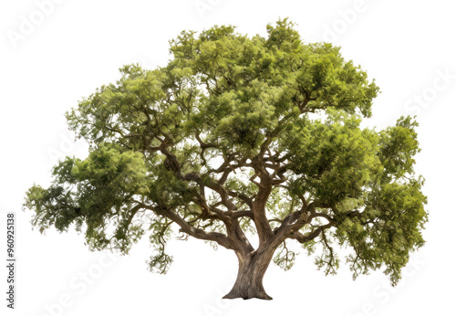PNG Tree plant oak white background.