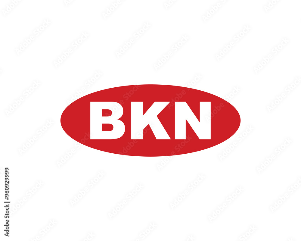 BKN logo design vector template. BKN BKN logo design vector template. BKN