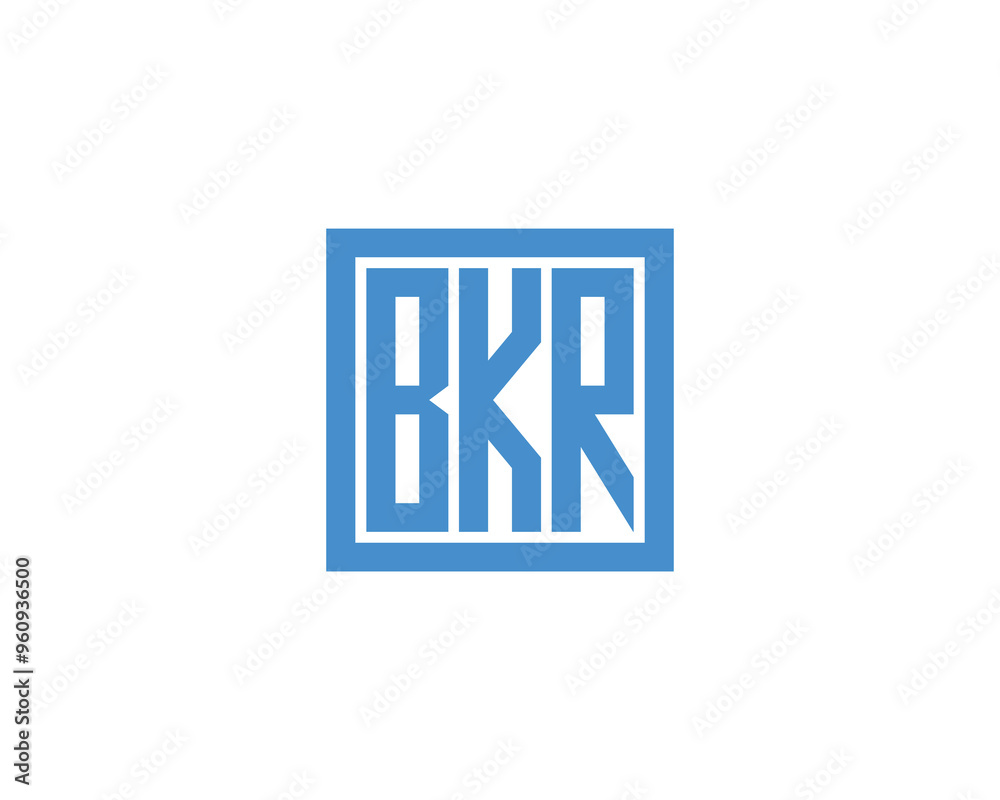 BKR logo design vector template. BKR BKR logo design vector template. BKR