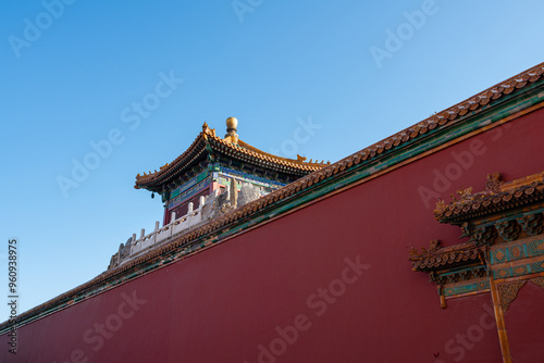 China Beijing Palace Museum Ancient Architecture Landscape