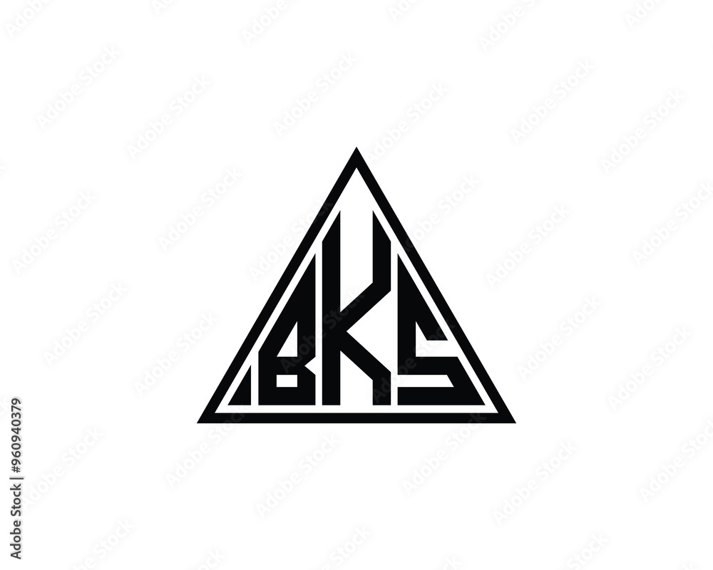 BKS logo design vector template. BKS BKS logo design vector template. BKS