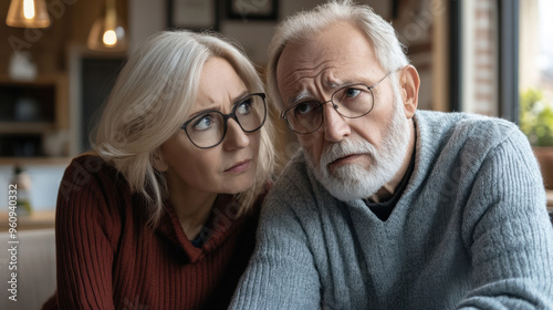 Senior couple and a financial advisor discussing end-of-life planning, important