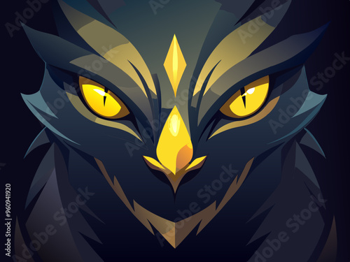 dragon eyes in dark