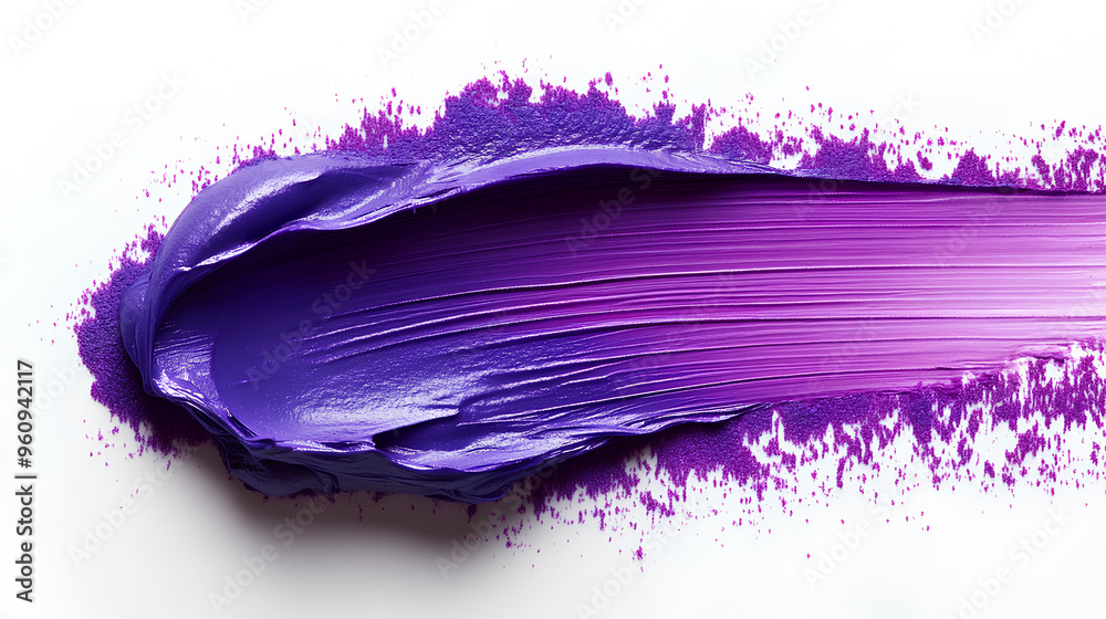 purple ink brush stroke, purple brush isolated on white background purple ink brush stroke, purple brush isolated on white background