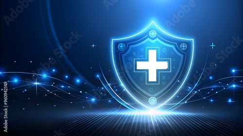 virtual health shield, Healthcare Concept
