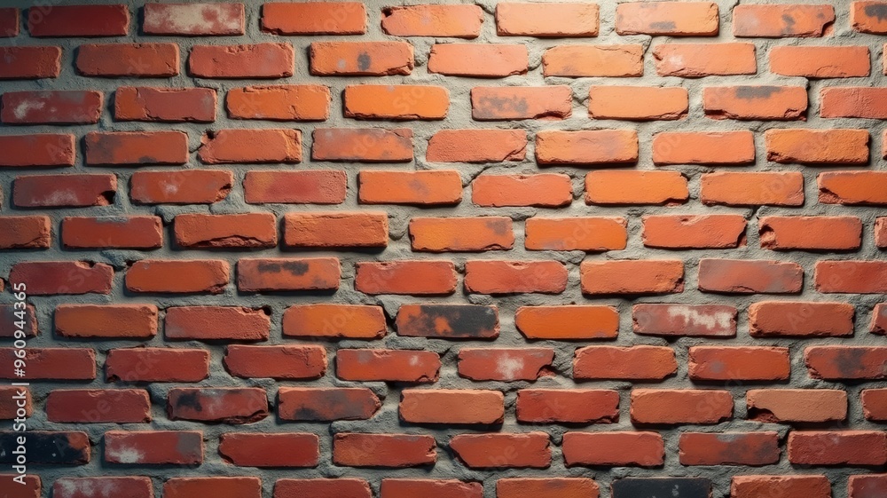 A brick wall with a few holes in it A brick wall with a few holes in it