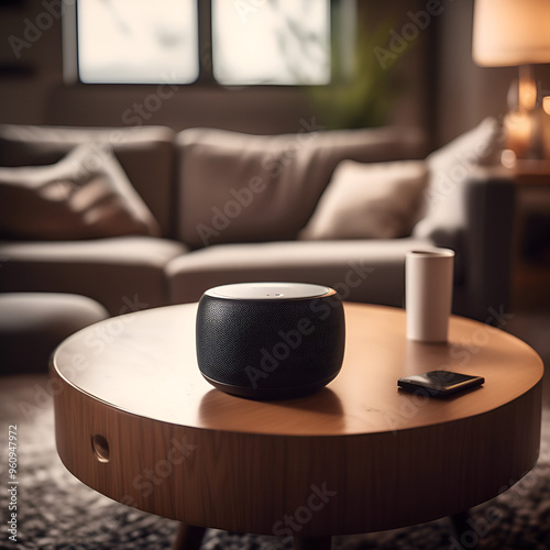 speaker on table