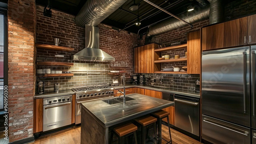 interior of kitchen