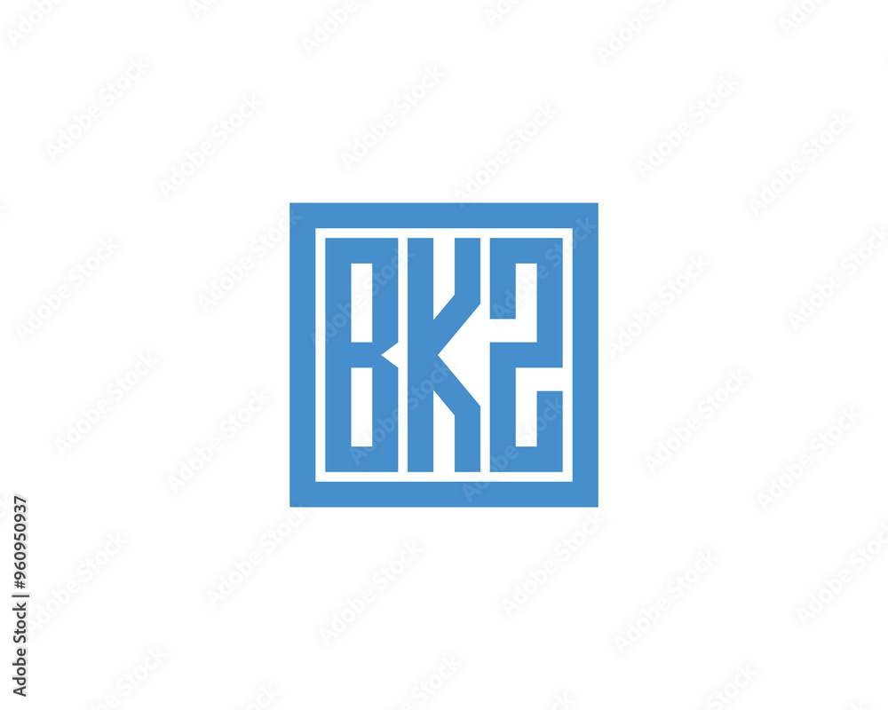 BKZ logo design vector template. BKZ BKZ logo design vector template. BKZ