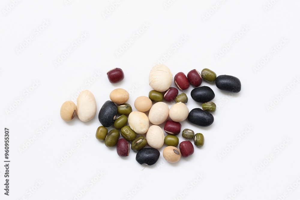 Bean isolated on white background Bean isolated on white background