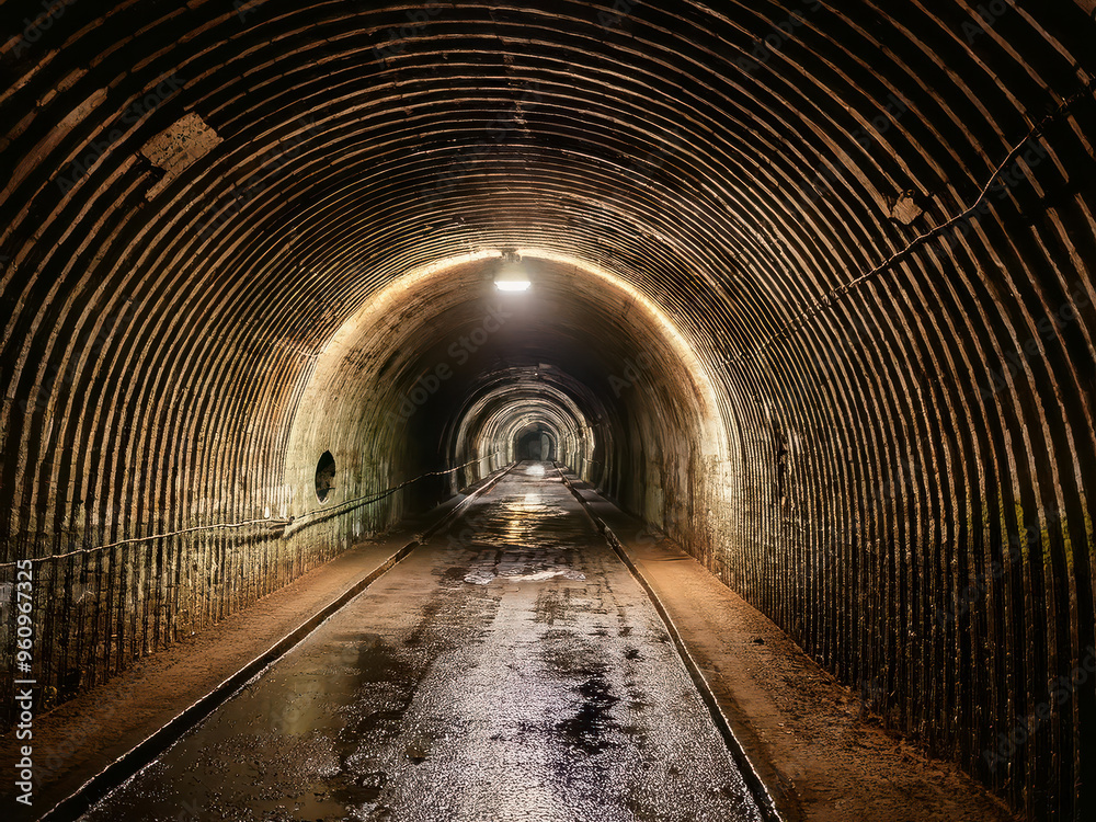 old tunnel underground old tunnel underground