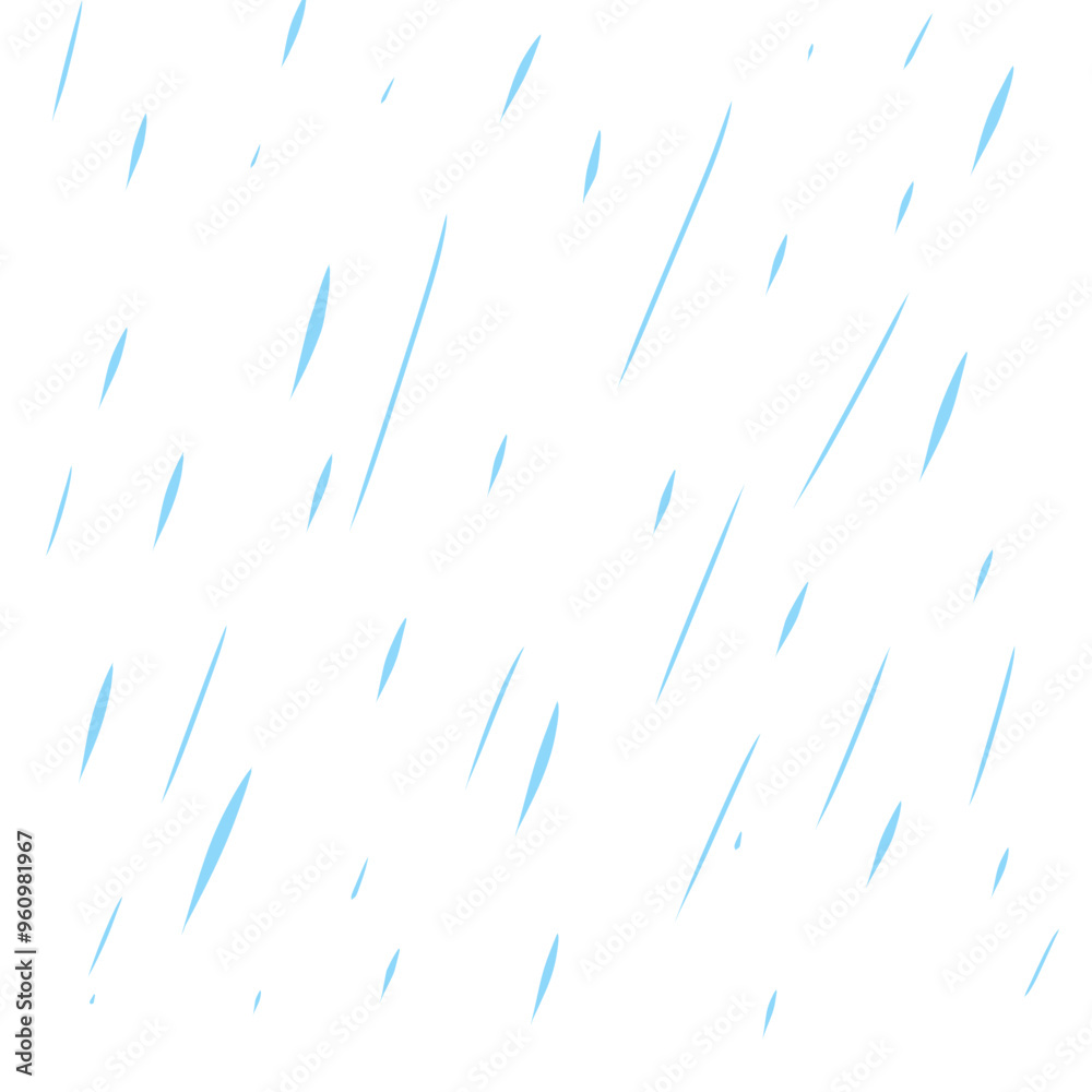 Raindrops Illustration. Rainy weather. Raindrops Illustration. Rainy weather.