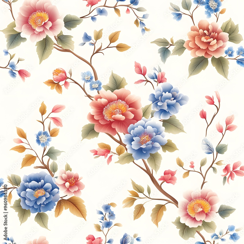 Vietnamese Ao Dai Pattern A pattern found on the traditional Vietnamese Ao Dai dress, often featuring floral or dragon motifs., Vietnamese Ao Dai Pattern A pattern found on the traditional Vietnamese Ao Dai dress, often featuring floral or dragon motifs.,