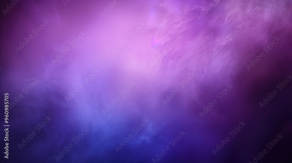 Fototapeta premium Abstract Purple and Blue Smoke
