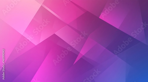 Abstract Geometric Background with Pink and Purple Gradient